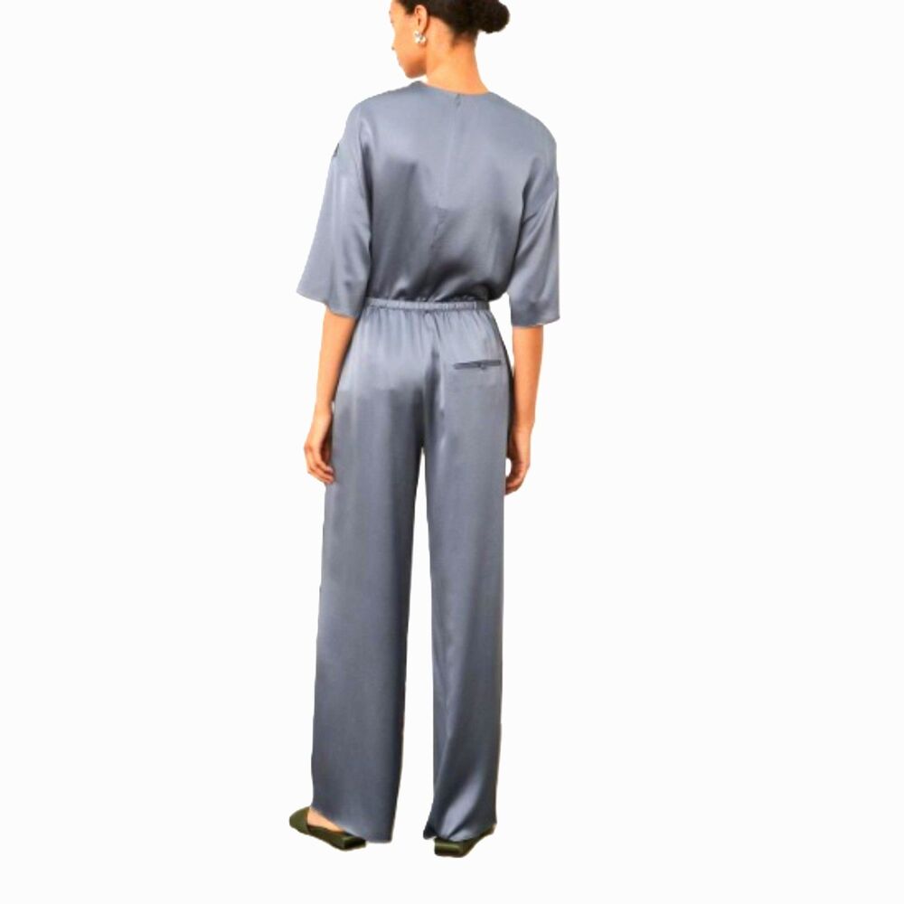 Vince Silk Style Drawstring Wide Leg 'PJ' Pant - Women's XL - NEW with Tags - Picture 1 of 8